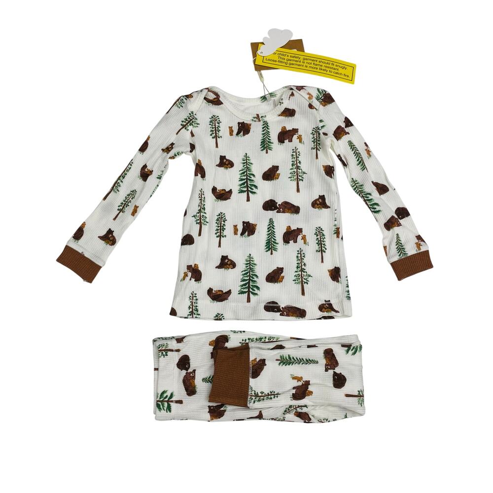 NWT Angel Dear 12-18M Brown Bear Loungewear